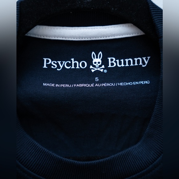 Psycho Bunny Relaxed Fit Tee - Navy (Medium) - Picture 3 of 5